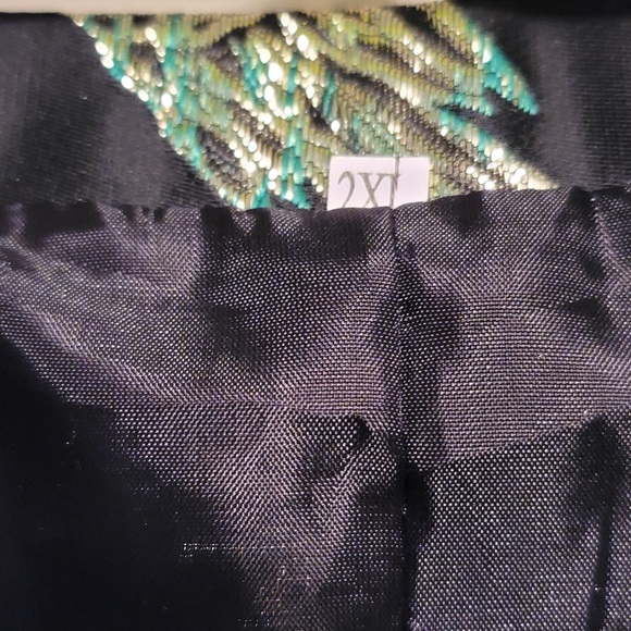 Men’s Damask Blazer Jacket - Picture 4 of 6